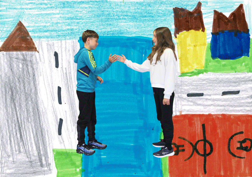 2023, Performance Dernière ligne droite ! - Fête du livre jeunesse Villeurbanne © Lucas Zambon